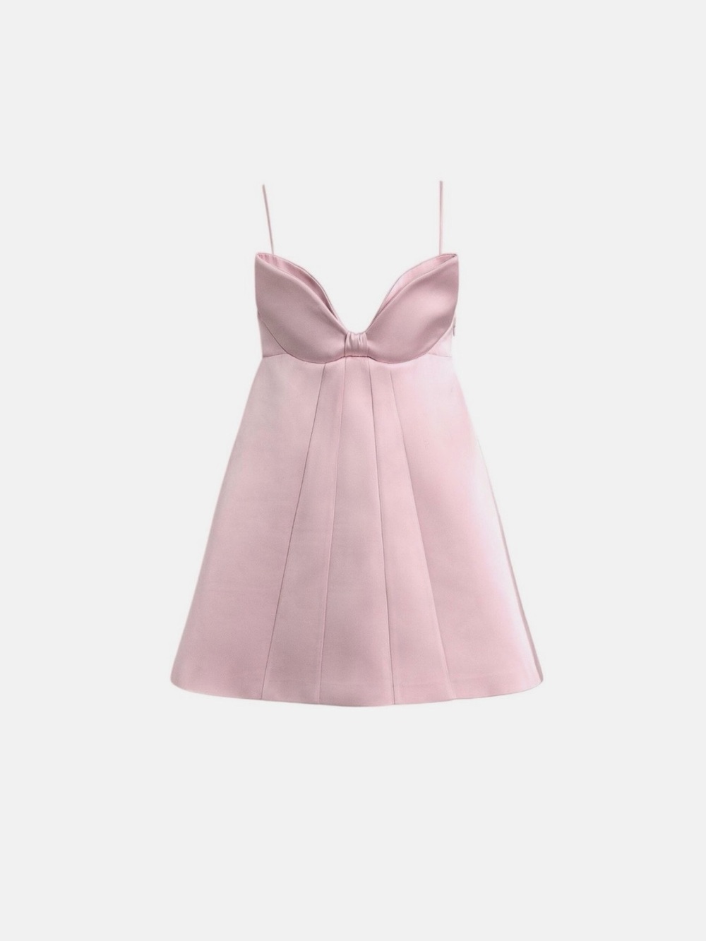 WORN ONCE ZARA x DISNEY Harry Lambert pink satin bow dress size L